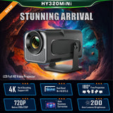 RaveBeam™ Portable Mini Projector — Instant Cinema Anywhere